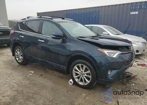 2017 Toyota Rav4 Limited z USA, uszkodzony, nr VIN 2T3DFREVXHW604767